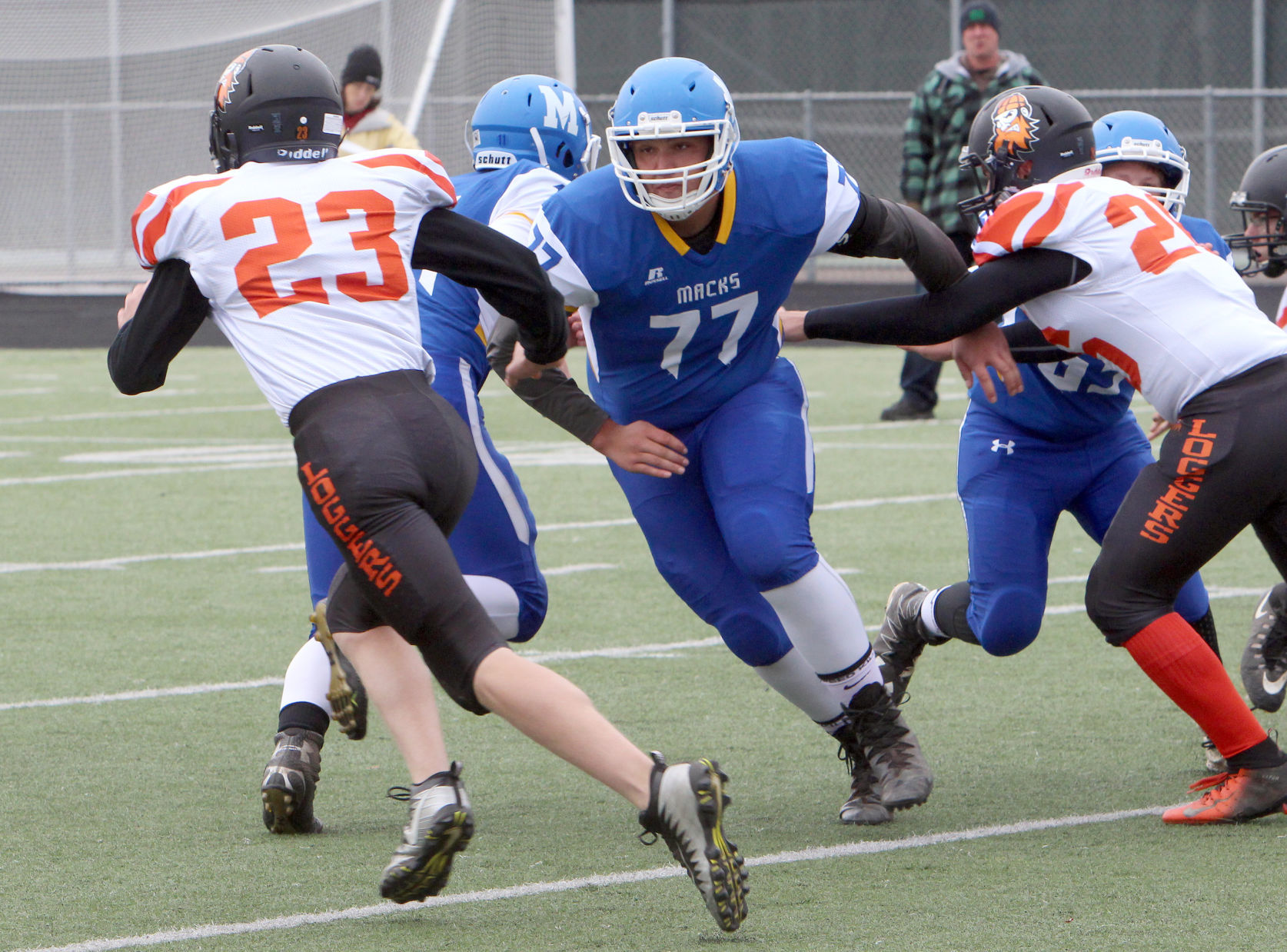 Phillips at McDonell football 9-29-18